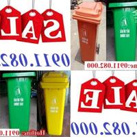 Sử dụng thùng rác 120 lít 240 lít 660 lít giá rẻ tại miền tây- lh trực tiếp 0911082000