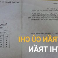 Bán Gấp Lô Đất 127M2 Giá Bán 1Tỷ250 Đường Nguyễn Thị Lắm Thị Trấn Củ Chi Gần Xuyên Á