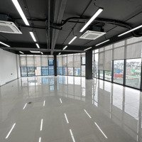 Sàn Vp Lô Góc Mặt Phố Trung Kính Đôi, 100M2 - 18 Triệu, Full 2 Mặt Kính. Tòa Mới Xây