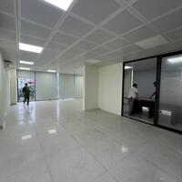 Cho thuê văn phòng Kim Giang, sàn 90 m2 , có ngăn phòng như ảnh