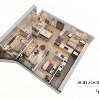 Bán căn hộ 3 phòng ngủ chung cư cao cấp N01T6 Ngoại Giao Đoàn  - Tầng cao thoáng mát.