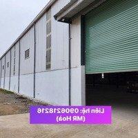 Cho Thuê 10.000M2 Kho Xưởng Tiêu Chuẩn Lương Sơn, Alo 0906218216