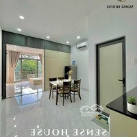 Căn Hộ 1 Phòng Ngủbalcony 45M2 Mới 100% - Máy Giặt Riêng, 2 Máy Lạnh - Gần Aeon Mall Tân Phú