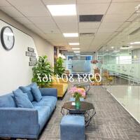 Duy nhất 1 văn phòng cho thuê lô góc view siêu đẹp 8-10N nhân viên full nội thất và miễn phí dịch vụ tại tòa Việt Á, số 09 Duy Tân, quận Cầu Giấy