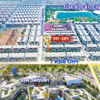 Bán Căn Shophouse 2 Mặt Tiền Có Mái, 100M2 Giá Bán 13,9 Tỷ Căn Áp Góc Phố Biển Vinhomes Ocean Park 3