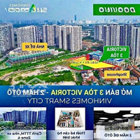 Chính Thức Nhận Đặt Chỗ Booking The Victoria - Smart City (Tây Mỗ, Nam Từ Liêm)