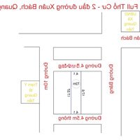 Siêu Phẩm F0 73M2 Full Thổ Cư 2 Mặt Đường Xuân Bách, Quang Tiến, Sóc Sơn