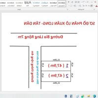 Hàng F0 - 47,9m Thôn Xuân Long- Tân Dân- Sóc Sơn. Đường Vành Đai 4, Chợ Nam Cương.