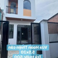 Nhà Lầu 5.5X20 Có Sân Hông Thoáng Mát Chợ Thạnh Phú