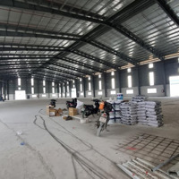 Cho Thuê Kho Xưởng Mới 10.000M2 (Xd 6000M2) Kcn Tân Đức, Pccc Tự Động, Trạm Hạ Thế