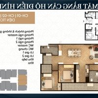 Quá Rẻ! Căn 119M2 ( 3 Phòng Ngủ+ 1) Capital Elite - View Thoáng - Tầng Đẹp Chỉ Nhỉnh 9 Tỷ