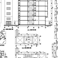 Bán đất xây căn hộ dịch vụ đường Hoàng Hoa Thám Phường 7 GPXD 7 Tầng (5.3x22m) Lh 0352532539