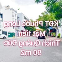 Bán đất mặt tiền kinh doanh đường Thích Quảng Đức (Số 4), Khu đô thị Phước Long, Nha Trang.