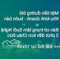 10X45 - Đất Mặt Tiền, Đường Ô Tô. Khu Vực Kinh Doanh. Dân Cư Đông