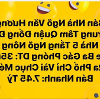 Bán Nhà Riêng Quận Đống Đa, Nhà 5 Tầng 6 Pn Ngõ Xe Ba Gác Cực Gần Phố, Trước Nhà Thoáng Chỉ 7.45 Tỷ