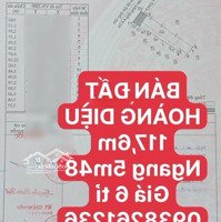 Bán Đất Hoàng Diệu Gần Biển .Diện Tích117,6M2 Ngang 5M48. Giá 6 Tỉ Bớt Lộc. Liên Hệ: 0938261236