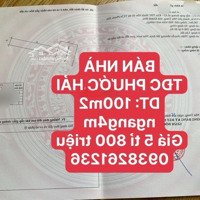 Bán Nhà Khu Tđc Phước Hải Tp Nha Trang Diện Tích: 100M2 Ngang 4M Dài 20Mgiá: 5Tỉ8. Liên Hệ: 0938261236