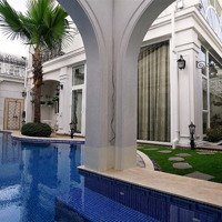 Villa Sân Vườn, Hồ Bơi, Thiết Kế Châu Âu 300M2 Kdc Đông Thủ Thiêm Quận 2 60 Triệu/Tháng