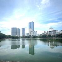 Bán nhà mặt phố Phạm Huy Thông View Hồ 50m*5 tầng mặt tiền 11m giá 31 tỷ.