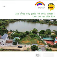 1.3 Tỷ Sở Hữu Sổ Đỏ 87.6M2 Đất View Hồ Quan Sơn, Hà Nội
