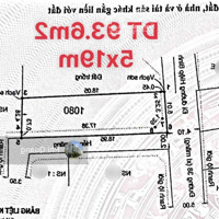 Chính Chủ - Bán Đất 2Mt Diện Tích: 93.6M2 (5X19M) Hẻm Xe Tải, Ngay Chợ Hiệp Bình, Gần Gigamall Phạm Văn Đồng