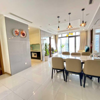 Cho Thuê Căn Hộ Vinhomes Central Park.(110M. 3 Phòng Ngủfull Giá 39, 5 Triệu/Th) View Sông Trực Diện ,Nhà Đẹp