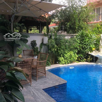 Bán Biệt Thự Có Hồ Bơi, Nhà Tự Xây Mới Đẹp, Đang Cho Thuê 5000$/Thang, 366M2