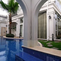 Chính Chủ Cho Thuê Villa Sân Vườn, Hồ Bơi, Thiết Kế Châu Âu 300M2 Kdc Đ. Thủ Thiêm Q 2 60 Triệu/Tháng