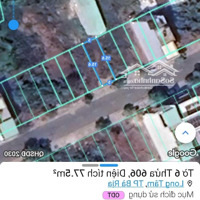 Bán Đất Long Tâm - Tp Bà Rịa 77.5M2 Full Tc