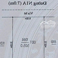 Chính Chủ Bán Lô Đất Mặt Tiền Đường Na1 Tái Định Cư Phú Chánh Phú Tân, Thủ Dầu Một, Bình Dương