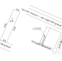 2 Lô Liền Kề, Hẻm Trần Ngọc Lên, Cách Đường Trần Ngọc Lên 100M, 4 X 20, 60 Thổ Cư, Giá Bán 1Ty680