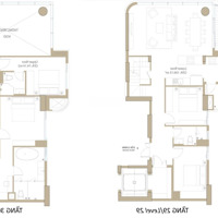 Cần Bán Duplex Zeit Thủ Thiêm - View Sông Quận 1 Bitexco - 184 M2 T2.29.02