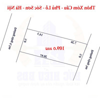 Chủ Cần Bán Gấp Lô Đất 106M2 Tại Xóm Cầu Phù Lỗ Sóc Sơn Hà Nội - Lh - 0399786838