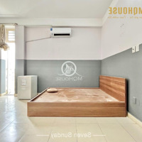 Studio Đầy Đủ Nội Thất Cao Cấp Mới 100% - Ban Công Lớn - Bếp Xa Giường - Gần Uef, Hutech, Hồng Bàng