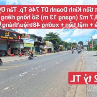 Đất Mặt Tiền Kinh Doanhdiện Tích746 P. Tân Phước Khánh Tp. Tân Uyên, Bình Dương