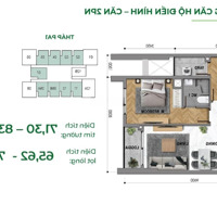 Căn 2 Phòng Ngủ(66M2) Giá Chỉ 3.3 Tỷ. Mua Đầu Tư, Sinh Lợi Nhuận. 0901353450