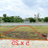 Đất Shr, 125M2 (5X25M) Full Thổ Cư, Xã Trung Lập Hạ