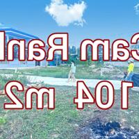 Bán đất Cam Nghĩa, Cam Ranh cách Đầm Thủy Triều chỉ 300m. Quy hoạch đẹp. Nằm ở khu dân cư.