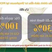 Shophouse Sở Hữu Lâu Dài, Nhận Shop Kinh Doanh Ngay, Chính Sách Chiết Khấu 30% Trên Tổng Giá Hđ