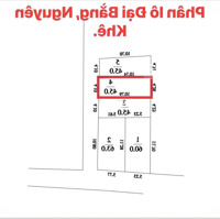 Chính Chủ Bán 45M Đại Bằng, Nguyên Khê, Đông Anh. Đường Trải Nhựa, Ô Tô Thông Bàn Cờ. Nhỉnh 2 Tỷ