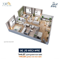 Căn 3 Phòng Ngủdự Án The Sola Park Quỹ Doanh Nghiệp Chiết Khấu Lên Đến 19%