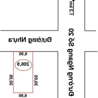 Đất Nghi Hoà - Gần Biển. Siêu Phẩm Lối 2 Đường Ngang 20 Cách Đường Ngang 20M Chỉ 100M