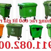 Cung cấp thùng rác nhựa 120L 240L loại dày giá rẻ- thùng rác chịu lực tốt, di chuyển linh hoạt- lh 0911082000