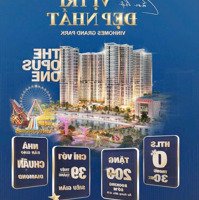 Tặng Ngay 200 Triệu, Chính Thức Nhận Booking The Opus One Vinhomes Grand Park, Chỉ 39 Triệu/ Tháng