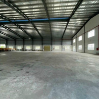 Cho Thuê Tổngdiện Tích9900M2 - 400 Triệu/Th (Kho 6800M2) Trong Kcn Đức Hòa - Giáp Ranh Hcm