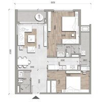 CHÍNH CHỦ CẦN BÁN CĂN HỘ TẦNG 9, 2 NGỦ DỰ ÁN Melody Residences 95m2