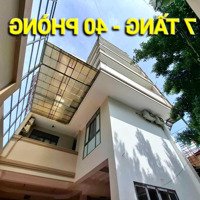 Dòng Tiền 1.5 Tỷ Năm , 250M2 , 7 Tầng , 40 Căn Hộ ,Giá Rẻ , Liên Hệ: 0939208616