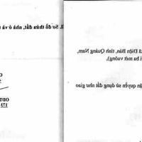 Chính Chủ Cần Bán Lô Đất Hướng Đông, Nở Hậu, 153 M2, Khối 7A, Điện Nam Đông.