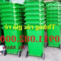 Thùng rác chất lượng giá tốt- thùng rác 120l 240l 660l giá rẻ tại cần thơ- lh 0911082000