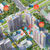 Chính Chủ Không Vay Được Nh Nên Bán Lại Căn 2 Ngủ +1 The Sola Park - Vinhome Smart City Giá 62 Triệu/M2